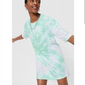 Nasty Gal Oversized Crew Neck T-Shirt Dress